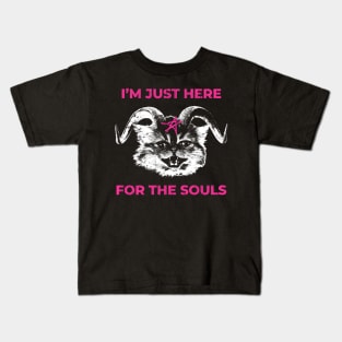 Devil Kitty Kids T-Shirt